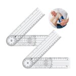 Goniometre kiné, 2pcs professionnel 360 degré multi - règle angle 14 pouces colonne vertébrale médicale ... Goniometre kiné, 2pcs professionnel 360 degré multi - règle angle 14 pouces colonne vertébrale médicale ...