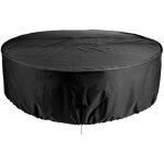 Ahlsen housse de mobilier de jardin, housse de table de jardin ronde étanche et résistante pour extérieur, ... Ahlsen housse de mobilier de jardin, housse de table de jardin ronde étanche et résistante pour extérieur, ...