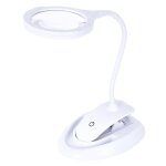 Lampe loupe , grossissement 10x loupe de table daylight flexible loupe de bureau pour travaux - ahlsen ...