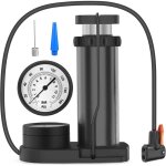 Ahlsen - pompe à vélo à pied avec manomètre extra sensible, mini pompe à vélo, portable pompe à air 160psi ... Ahlsen - pompe à vélo à pied avec manomètre extra sensible, mini pompe à vélo, portable pompe à air 160psi ...