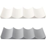 Ahlsen - porte bouteille frigo 2 pièces tapis de rangement à bouteille casier à bouteilles en plastique ... Ahlsen - porte bouteille frigo 2 pièces tapis de rangement à bouteille casier à bouteilles en plastique ...