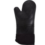 Ahlsen professionnels gants de four, gants de cuisine silicone, 1 paire gant anti chaleur, gants �tendus ...