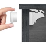 Zvd - ahlsen scurit bb placard bloque porte (4 verrous + 1 cls), bloque tiroir scurit enfant verrouilla ...