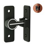 Verrou serrure de fermeture porte interieure coulissante de lumineux, ?90 loquet de crochet a porte ...