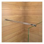 Aica sanitaire - aica barre de stabilisation extensible 73 - 120cm carr�e