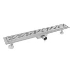 Aica sanitaire - caniveau de douche 90 cm en inox 304 pour la douche à l'italienne Aica sanitaire - caniveau de douche 90 cm en inox 304 pour la douche à l'italienne