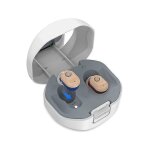 Aide auditive rechargeable dans l'oreille amplificateurs de son audifonos aide auditive compatible avec ...