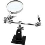 Aider les �lectriciens en fer � souder de 3�me main, outil de loisir, pince � �tau, loupe