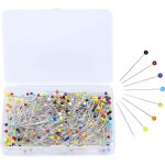 Aiguilles � coudre, aiguilles de tailleur, aiguilles � coudre � pointe ronde, 250 pi�ces, couleurs assorties, ...