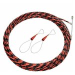Aiguille electricien 50m tire fil electrique 5mm diam�tre aiguille tire fil, r�tractable d'installation ...