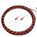 Aiguille electricien 50m tire fil electrique 5mm diam�tre aiguille tire fil, r�tractable d'installation ...