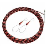 Aiguille electricien 50m tire fil electriques 6mm diamtre kit tire fils electrique, rtractable d'installatio ...