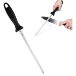 Aiguiseur de couteaux en acier 1 pi�ce (un seul aiguiseur inclus, aucun autre produit inclus) aiguiseur ...