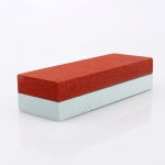 Aiguiseur de couteaux double face, 2 c�t�s 400 1500 pierre � aiguiser pour rasoir pierre � aiguiser polissage ...