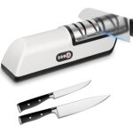 Aiguiseur couteaux lectrique, 5 en 1 aiguiseur professionnel avec cble de chargement, rapide & efficace ...