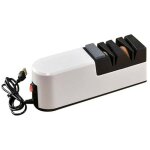 Aiguiseur de couteaux lectrique rapide usb affteur rglable automatique 3 tapes pour couteaux ciseaux ...