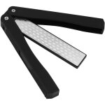 Aiguiseur de couteaux, pierre  aiguiser diamante de poche pliable grain 400 / 600, pierre  aiguiser ...