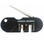 Aiguiseur couteaux, portable aff�teur mini affuteuse tungstene tig, outil pliable affuteur diamant, mixte ...