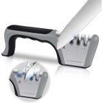Aiguiseur couteaux professionnel, 4 - en - 1 aiguiseur de cuisine affuteur couteau et ciseaux, knife ...