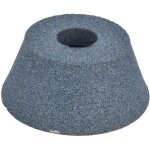 Aiguiseur de couteaux de trompette en forme de bol de meule de corindon brun avec une bonne rtention ...