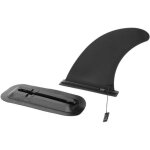 Aileron de surf en nylon - amovible et sr - convient pour le sup et le longboard - noir