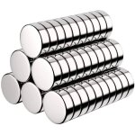 Aimants 60pcs, aimant en n�odyme ultra puissant pour frigo, petits aimants ronds pour r�frig�rateur, ...