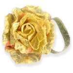 Aimant d'arrt rideau fleur jaune aimants pour les rideaux fermatende