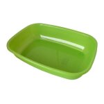 Aime bac a litiere sans rebord - bords arrondies - 43 x 31 x 10 cm - pour chat