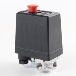 Pressostat de compresseur d'air avec 4 sorties pices de compresseur de soupape de commande de pressostat ...