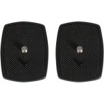 Aiperq lot de 2 plaques de fixation rapide pour trpied, adaptateur pour plaque de fixation rapide pour ...