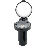 Aiperq lot de 2 r�troviseurs de v�lo pour scooter �lectrique r�tro, guidon convexe, r�glable � 360�