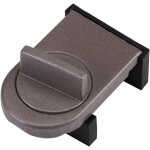 Aiperq - 2pcs bloque porte et fentre coulissant anti - vol verrouillage de scurit rglable bute coin ...