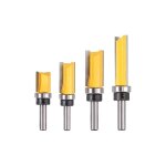 4 pcs 8mm routeur de fraise à bois fraise a copier tige affleurant cutter copie routeur routeur routeur ... 4 pcs 8mm routeur de fraise à bois fraise a copier tige affleurant cutter copie routeur routeur routeur ...