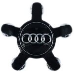 Aiperq 4 pices auto cache moyeux capuchons de centre pour audi a3 a4l a5 a6l a8l q3 q5, centre de jante ...