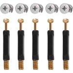50pcs connecteur pour meubles pices de raccordement de meubles et roue excentrique alliage de zinc ferrure ...