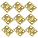 Aiperq - 50pcs mini - charnires en laiton pour bote  bijoux avec vis 200pcs petites charnires pour ...