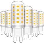 Aiperq - ampoules led g9, 3w equivalent 30w halogne lampe, blanc chaud 2700k 380lm sans scintillement ...