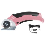 Aiperq ciseaux couture tissu 4. 2v, cutter rotatif lectrique avec batterie intgre, puissant pour tissu, ...