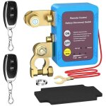 Aiperq - coupe circuit batterie 12v, coupe batterie 240a, coupe batterie voiture, interrupteur d'arrt ...