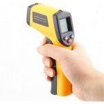 Aiperq gs thermom�tre num�rique infrarouge � �cran lcd - laser - 50 380 �c - sans contact