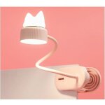 Aiperq lampe a pince flexible avec veilleuse original / avec batterie rechargeable par usb / liseuse ...