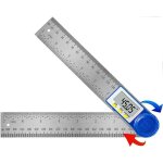 Pied à coulisse rapporteur d'angle numerique, règle d'angle inoxydable pour menuisier et fausse equerre ... Pied à coulisse rapporteur d'angle numerique, règle d'angle inoxydable pour menuisier et fausse equerre ...