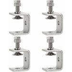 Aiperq pince robuste acier inoxydable, 4pcs serre - joints c, 0 - 25mm pince c robuste, pince fixation ...