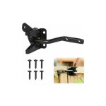 Verrou de portail verrouillage automatique - serrure mtal  boulon - loquet acier  gravit clture ...