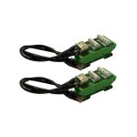 Connecteur rj sur bornier pour raccorder des cbles type lyt ou syt