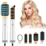 Air styler 5 in 1 styler, brosse soufflante brushing professionnel, 1200w seche cheveux brosse, s�che ...