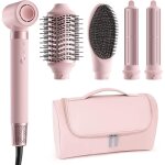 Air styler & s�che - cheveux 5 en 1 brosse soufflante avec ucleurs auto - wrap, brosse ovale, pas de ...