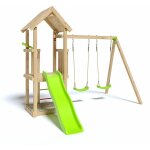 Belladoor - aire de jeux bois 1, 90 m easy xplorer - 6 enfants