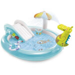 Aire de jeux gonflable intex alligator