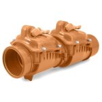 Airfit - clapet anti - retour double dn110 avec blocage manuel